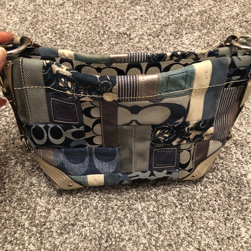Vantage Coach Floral handbag